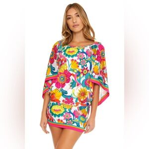 NWT Trina Turk Fontaine Swim Suit Cover Up Tunic Size XL